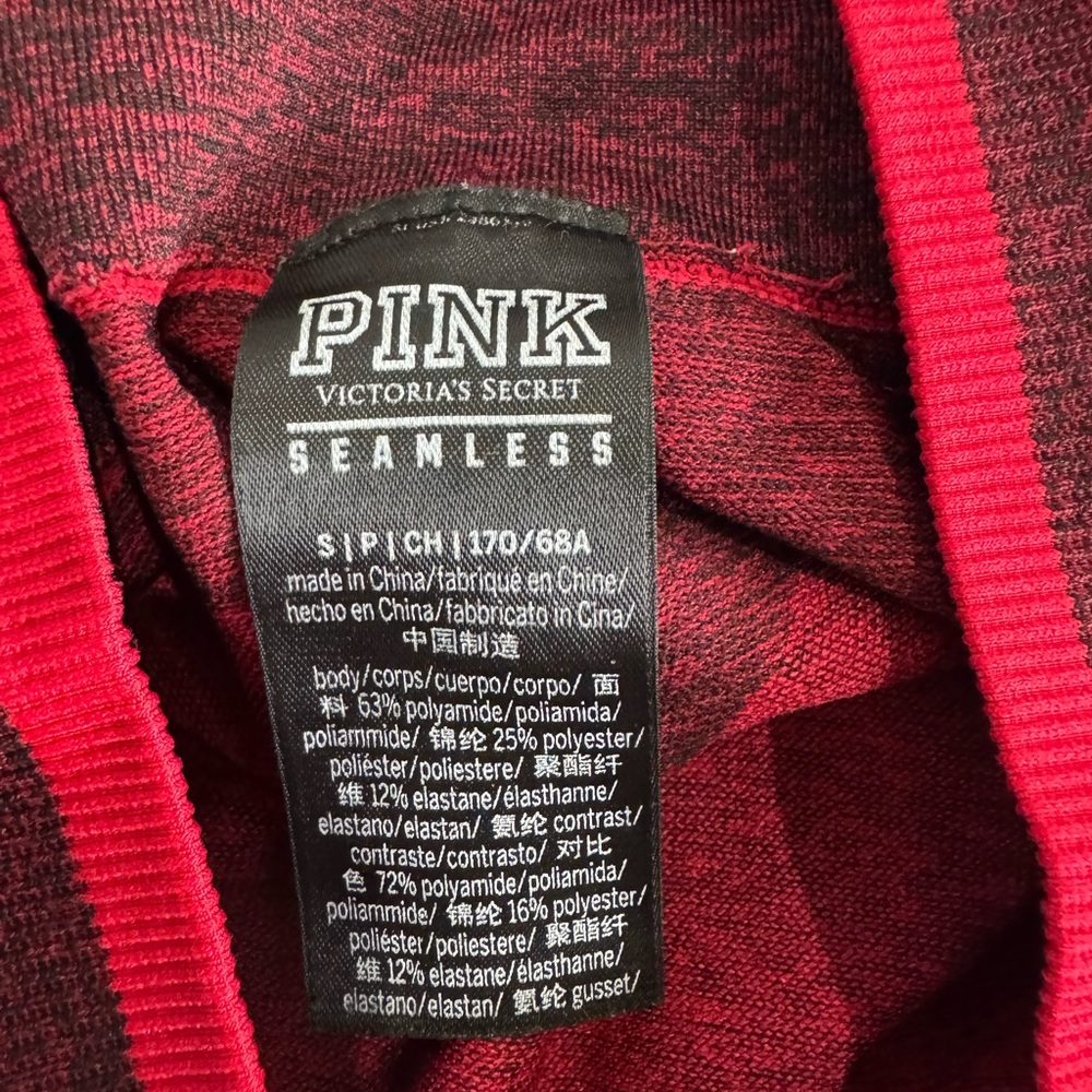 PINK Victoria's Secret Women’s Leggings Set - Deep Red - Picture 4 of 6